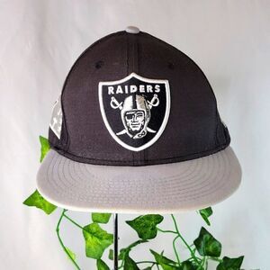 New Era. 9Fifty. Raiders. NFL. Ball cap. Size small/medium. EUC